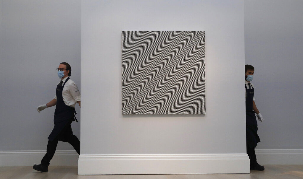 APTOPIX Britain Art Sale